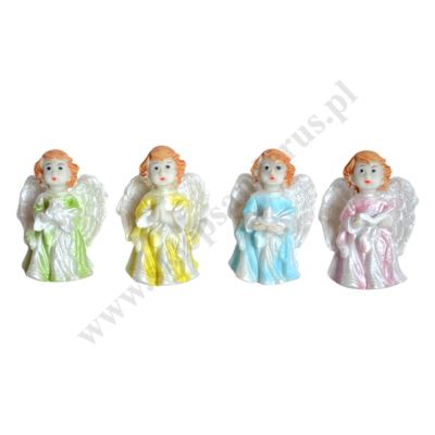 ANIOŁEK - wys. 5.5 cm - mix wzorów - 45131