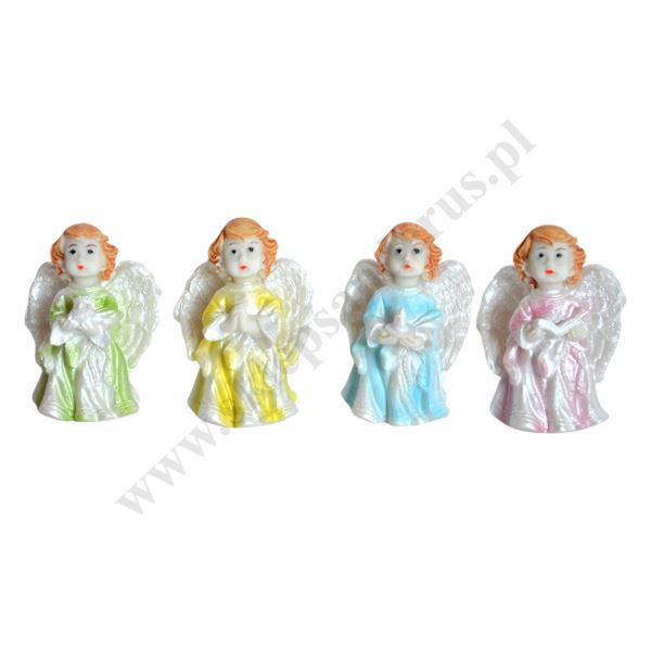 ANIOŁEK - wys. 5.5 cm - mix wzorów - 45131