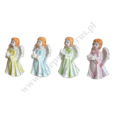 ANIOŁEK - wys. 7 cm - mix wzorów - 45124