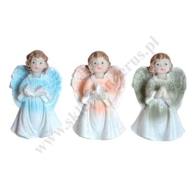 ANIOŁEK - wys. 7 cm - mix wzorów - 45132