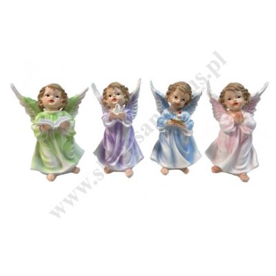 ANIOŁEK - wys. 12 cm - mix wzorów - A5331