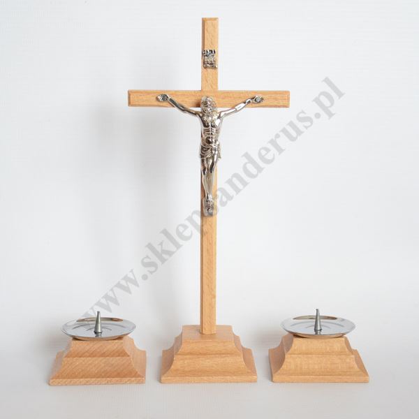 KOMPLET KOLĘDOWY DREWNIANY - 65036