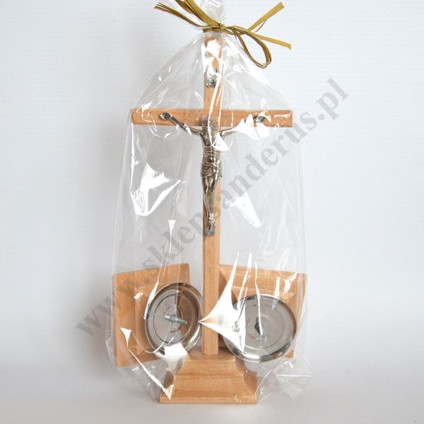 KOMPLET KOLĘDOWY DREWNIANY - 65036