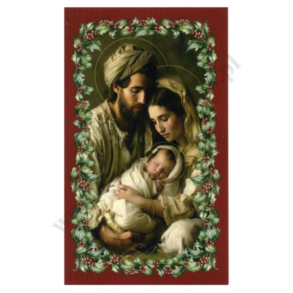 OBRAZEK KOLĘDOWY UV - format 6.5 x 11 cm - PACZKA 100 szt. - 38643