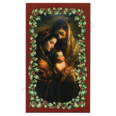 OBRAZEK KOLĘDOWY UV - format 6.5 x 11 cm - PACZKA 100 szt. - 38644