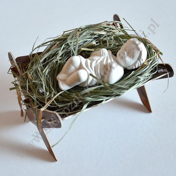 DZIECIĄTKO NA SIANKU W ŻŁÓBKU - D2B