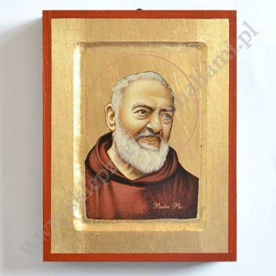 OJCIEC PIO - ikona 14 x 18 cm - 88028