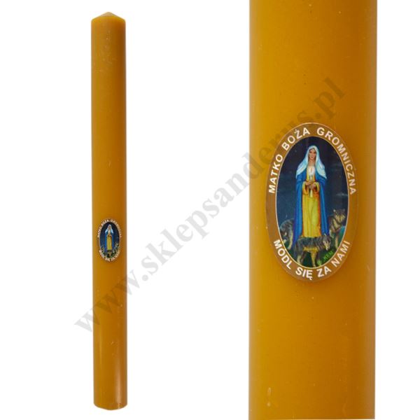 GROMNICA PARAFINOWO-WOSKOWA - wys. 40 cm - 6217
