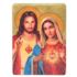 SERCE JEZUSA I SERCE MATKI BOŻEJ - ikona 12 x 16.5 cm - 51546