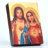 SERCE JEZUSA I SERCE MATKI BOŻEJ - ikona 12 x 16.5 cm - 51546