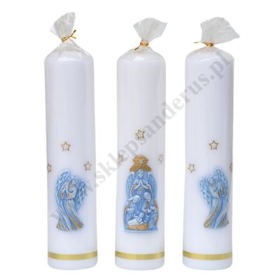 ŚWIECE BOŻONARODZENIOWE - wys. 30 cm - 61456