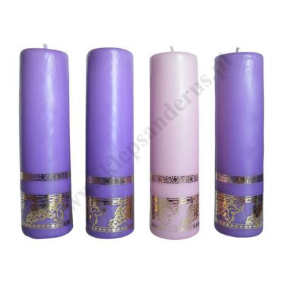 ŚWIECE ADWENTOWE - komplet wys. 30 cm - 89123