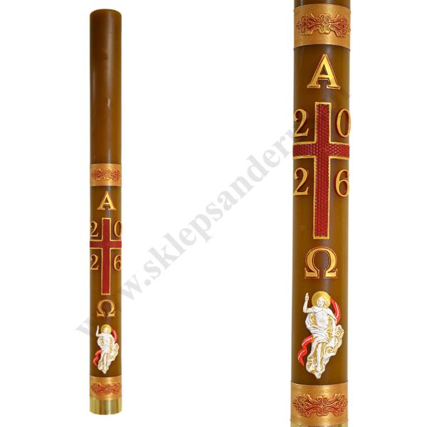 PASCHAŁ PARAFINOWO-WOSKOWY - wys. 115 cm - 8369