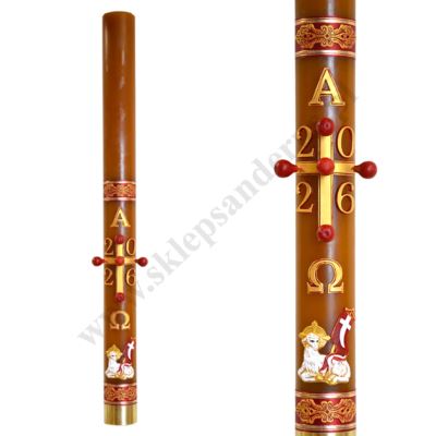 PASCHAŁ PARAFINOWO-WOSKOWY -  wys. 110 cm - 9825