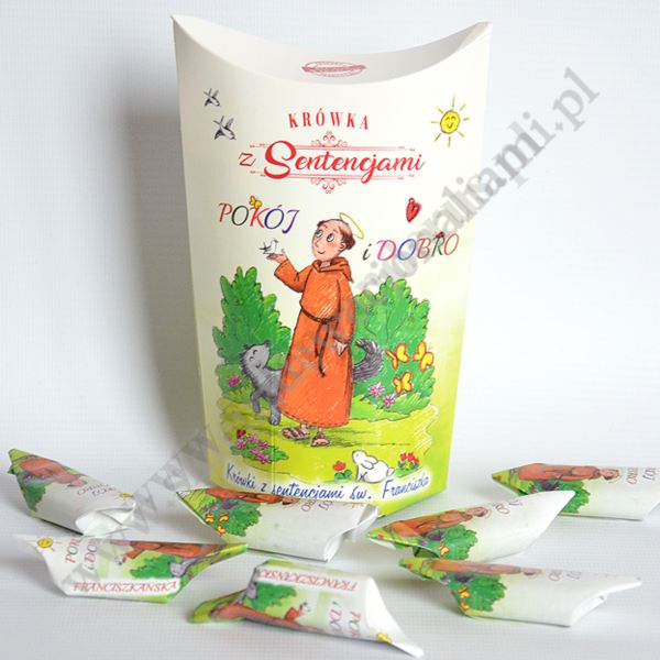 KRÓWKI Z SENTANCJAMI ŚW. FRANCISZKA - 250G - 50421