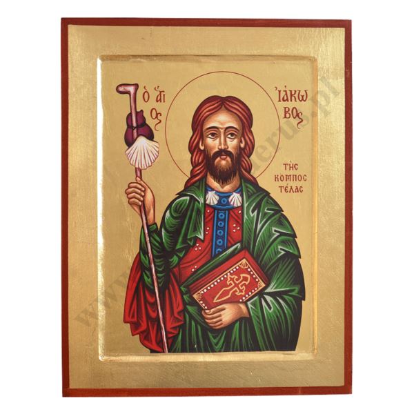 ŚWIĘTY JAKUB - ikona 24 x 31 cm - 69044