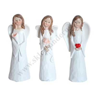 ANIOŁEK - wys. 10 cm - mix wzorów - 45125