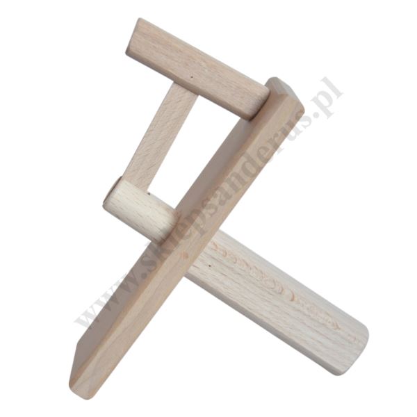 KOŁATKA PROCESYJNA -  DREWNIANA MAŁA - 0068