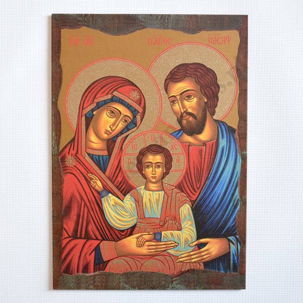 ŚWIĘTA RODZINA. PAMIĄTKA ROCZNICY ŚLUBU - obrazek format A4 - 79882