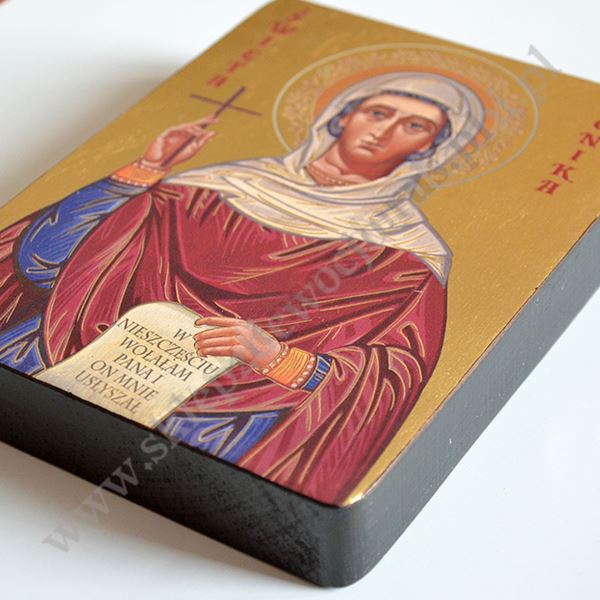 ŚWIĘTA MONIKA - ikona 12 x 16 cm - 3664-B