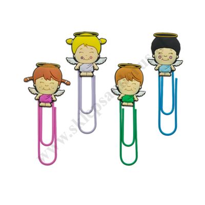 ZAKŁADKA - SPINACZ Z ANIOŁKIEM - mix wzorów - 51447