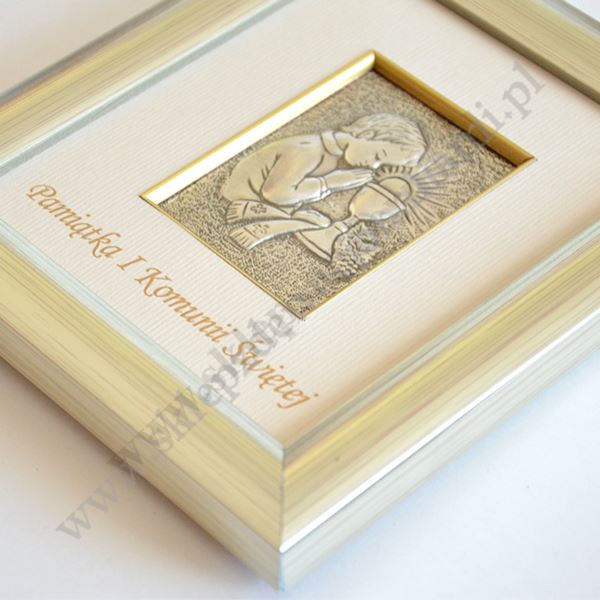 PAMIĄTKA I KOMUNII ŚWIĘTEJ - obrazek format 12.6 x 14.5 cm - 0163