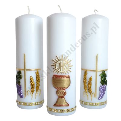 ŚWIECE KOMUNIJNE - komplet - 74769
