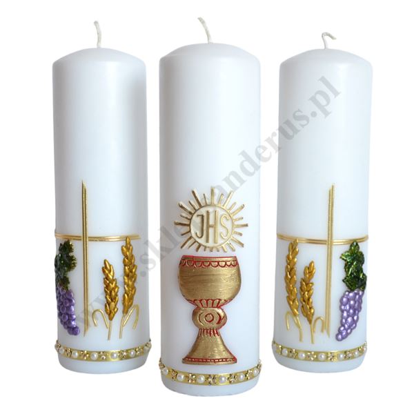 ŚWIECE KOMUNIJNE - komplet - 74769