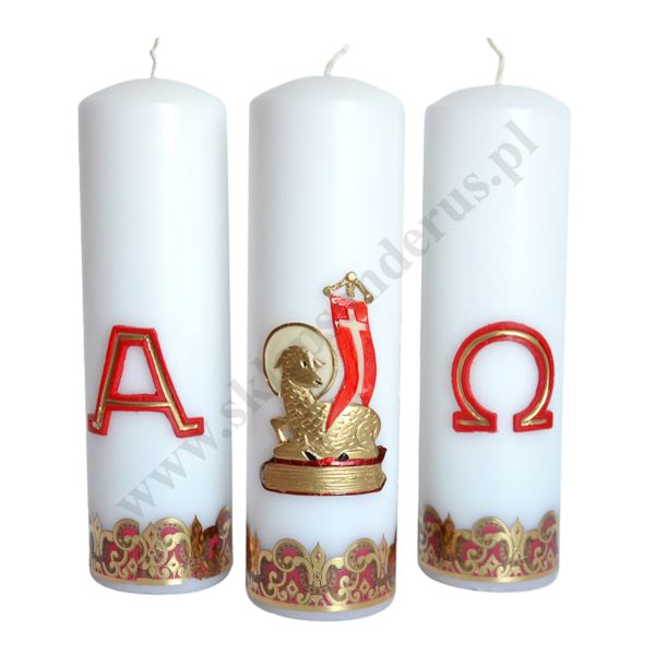ŚWIECE WIELKANOCNE - komplet - 11089