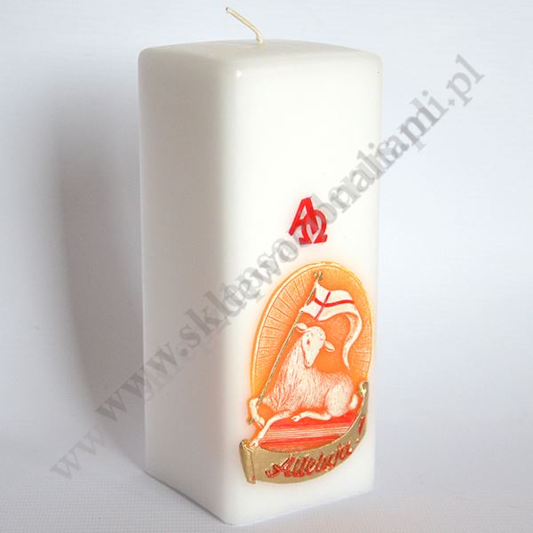 ŚWIECA WIELKANOCNA - wys.17 cm - 84462