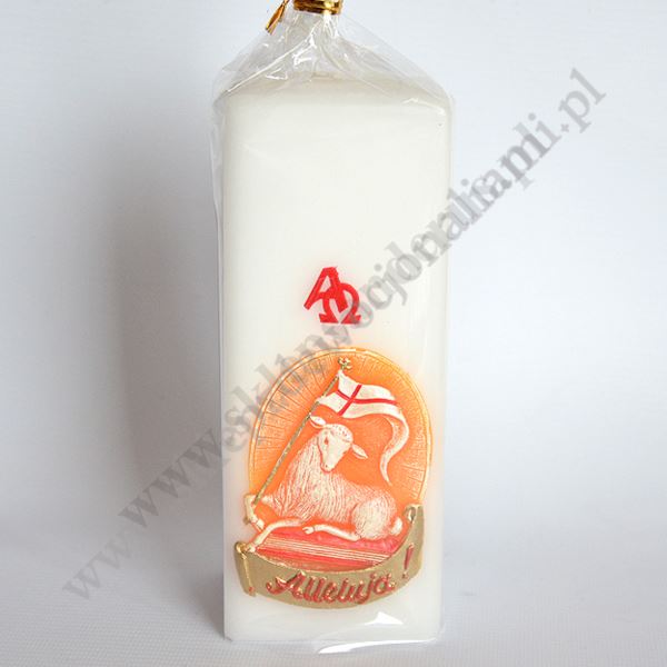 ŚWIECA WIELKANOCNA - wys.17 cm - 84462