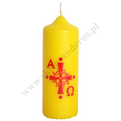 ŚWIECA WIELKANOCNA - wys. 11 cm - 4193