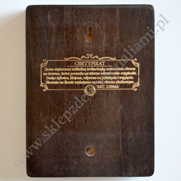 ŚWIĘTY HUBERT - ikona 12 x 16 cm - 3050-B