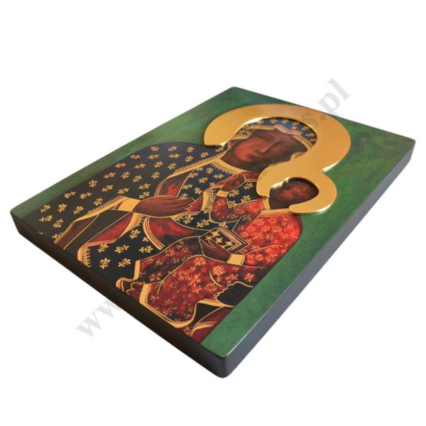 MATKA BOŻA CZĘSTOCHOWSKA - ikona 17 x 23 cm - 67721