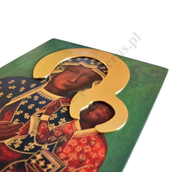 MATKA BOŻA CZĘSTOCHOWSKA - ikona 17 x 23 cm - 67721