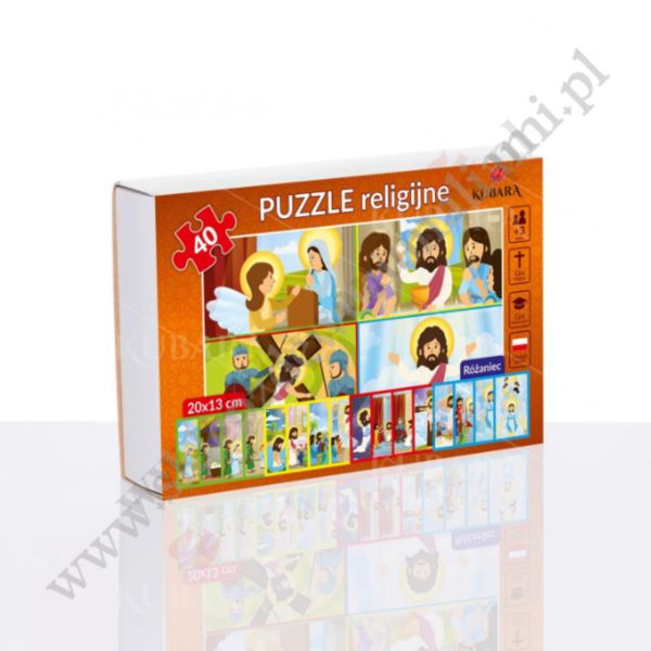 RÓŻANIEC - puzzle dla dzieci - 85953