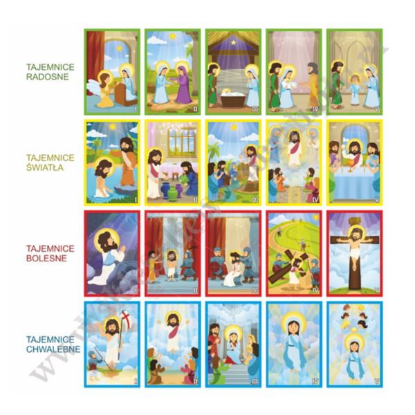 RÓŻANIEC - puzzle dla dzieci - 85953