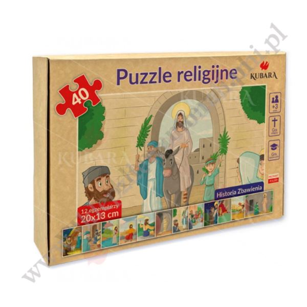 HISTORIA ZBAWIENIA - puzzle dla dzieci - 85947