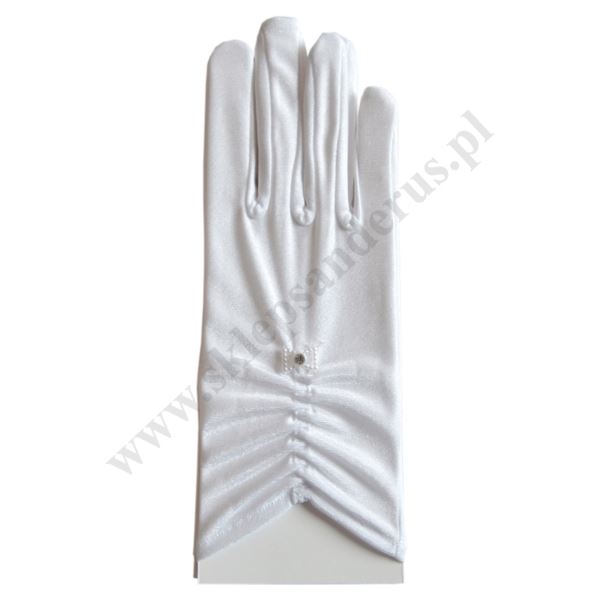 RĘKAWICZKI KOMUNIJNE DLA DZIEWCZYNKI - 3864