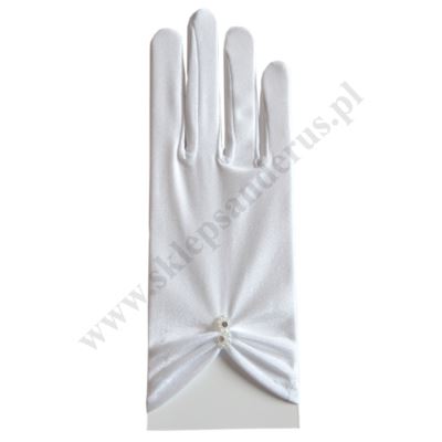 RĘKAWICZKI KOMUNIJNE DLA DZIEWCZYNKI - 30438