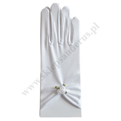 RĘKAWICZKI KOMUNIJNE DLA DZIEWCZYNKI - 30440