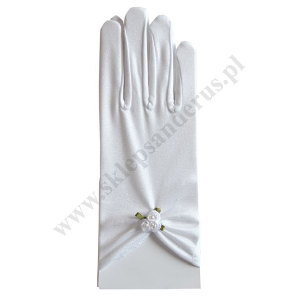 RĘKAWICZKI KOMUNIJNE DLA DZIEWCZYNKI - 30440