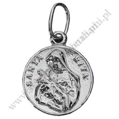 MEDALIK ŚWIĘTEJ RITY - wys. 2 cm - 67991