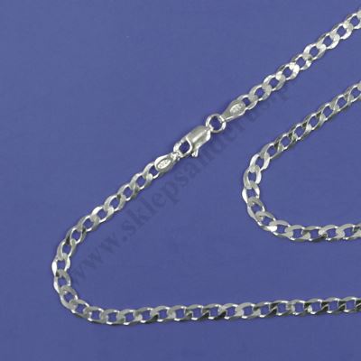 ŁANCUSZEK - długość 55 cm, szerokość 3.7 mm - 71562