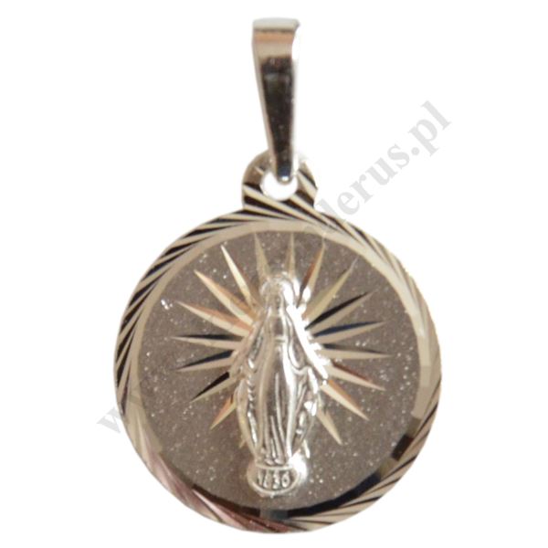 MEDALIK MATKI BOŻEJ NIEPOKALANEJ - wys.2.5 cm - MD1302