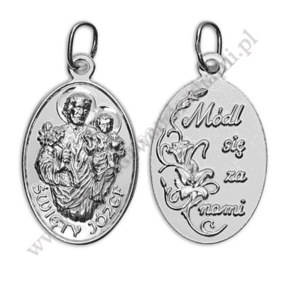 MEDALIK ŚWIĘTY JÓZEF - wys.2.7 cm - 50457