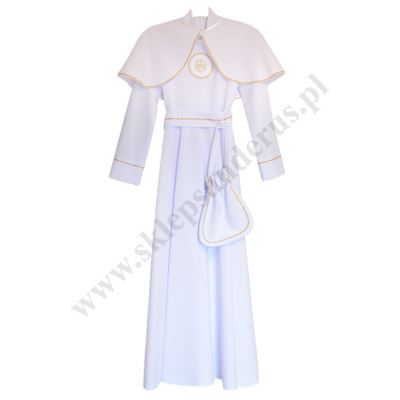 SUKIENKA KOMUNIJNA Z PELERYNKĄ - 9579