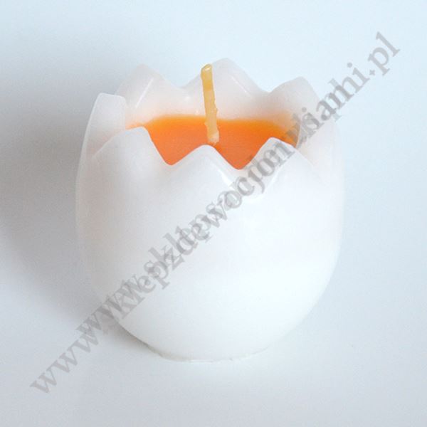 ŚWIECA JAJKO - wys.4.5 cm - 88582