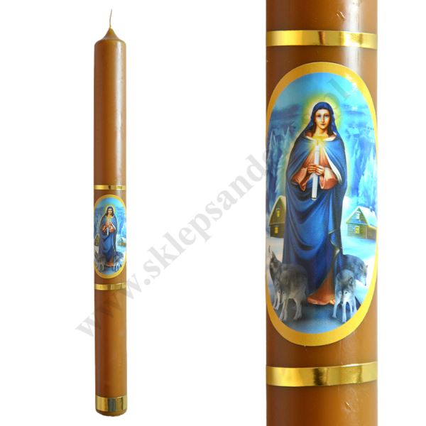 GROMNICA PARAFINOWO-WOSKOWA - wys. 35 cm - 86098