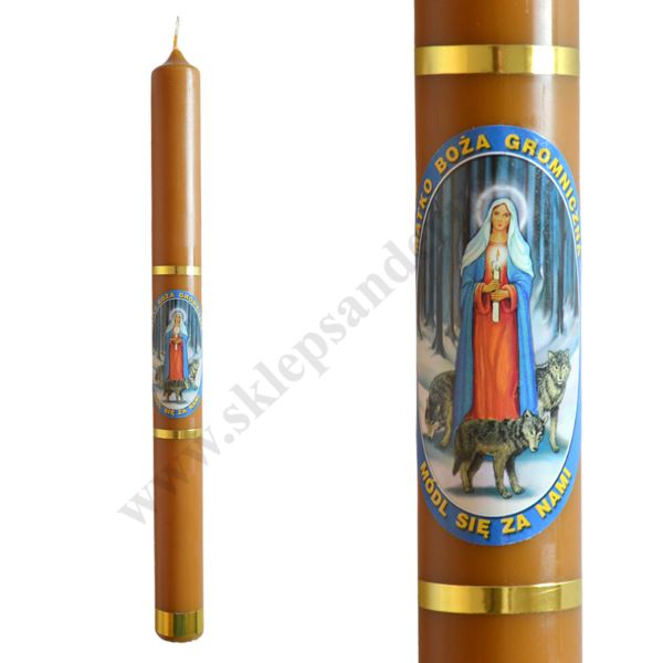 GROMNICA PARAFINOWO-WOSKOWA - wys. 35 cm - 86098